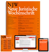 Neue Juristische Wochenschrift (NJW) mit NJWDirekt und NJWSpezial (NJWS)