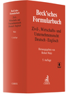 Beck'sches Formularbuch Zivil-, Wirtschafts- und Unternehmensrecht. Deutsch-Englisch