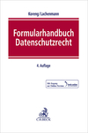 Formularhandbuch Datenschutzrecht