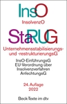 Insolvenzordnung / Unternehmensstabilisierungs- und -restrukturierungsG. InsO / StaRUG